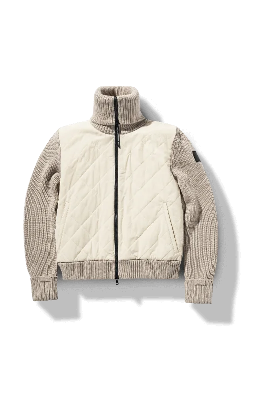 Cool Style Ada Women's Quilted Full Zip Sweater