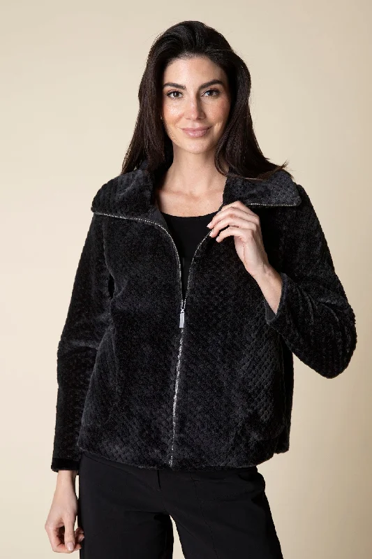 Warm Winter Series Sherpa Cozy Zip Jacket