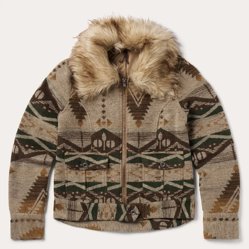 Soft Fashion Southwestern Flannel Jacket