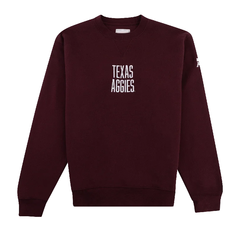 High-end Design Texas A&M Aggies Big Cotton Sweatshirt