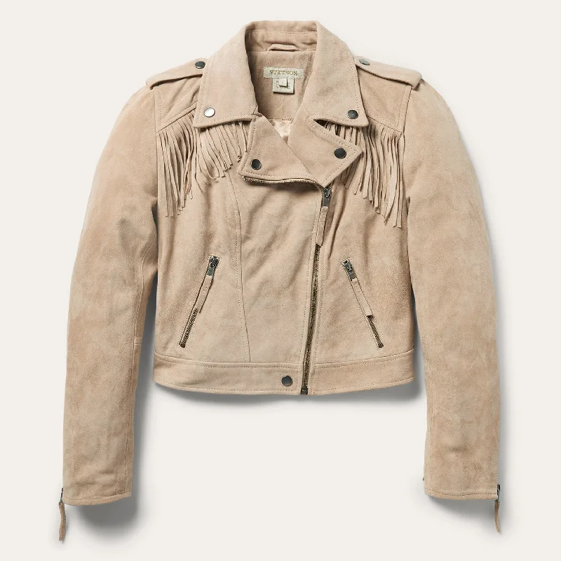 Soft Looks Premium Suede Moto Jacket