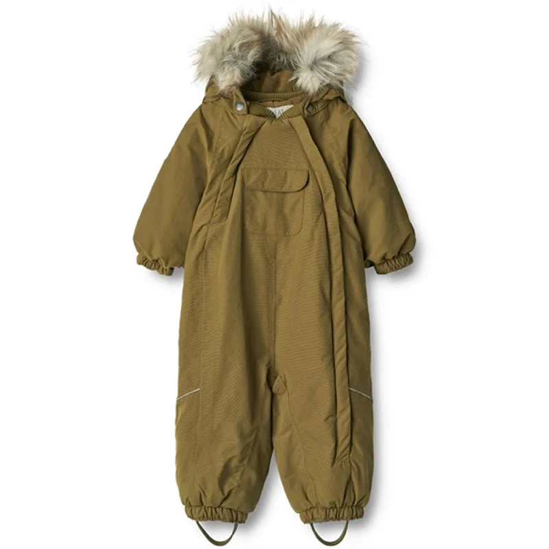 Cozy Layers Wheat Snowsuit Nickie Tech Dry Moss