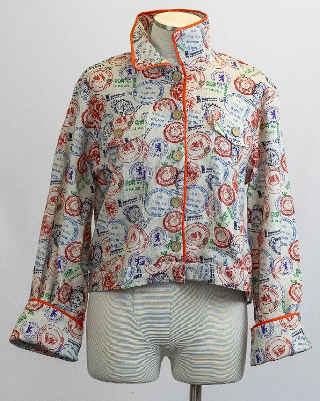 Diamond Series Cropped Bamboo Jacket