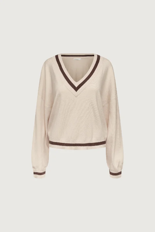 Sports Series VARSITY V-NECK SWEATER