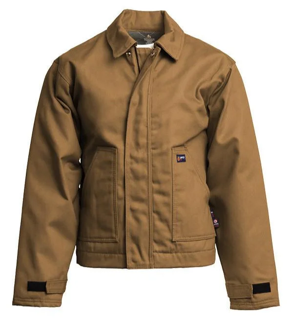 Street Sports Shoes Lapco FR 12oz. Insulated Brown Jacket #JTFRBRDK (Discontinued)
