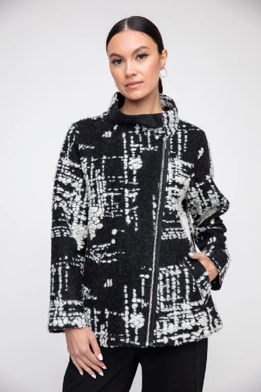 Slightly Flared Design Off the Grid Retro Jacket