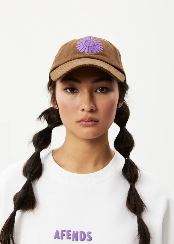 Sexy Fun AFENDS Unisex Daisy - 6 Panel Cap - Toffee