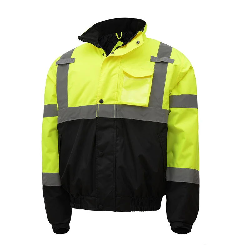 Relaxed Fit GSS Safety Class 3 3-In-1 Waterproof Bomber with Removable Fleece