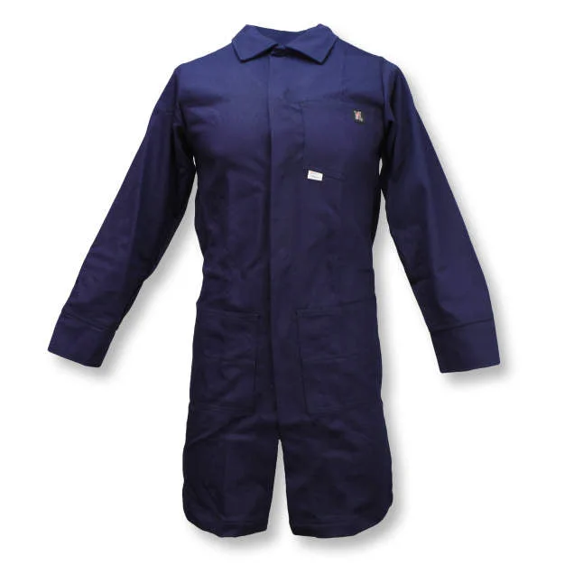 Letter embroidery Radians Neese FR Cat 2 Navy Lab Coat