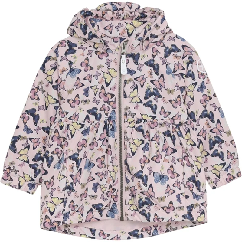 Loose Fit Color Kids Jacket AOP Chalk Pink