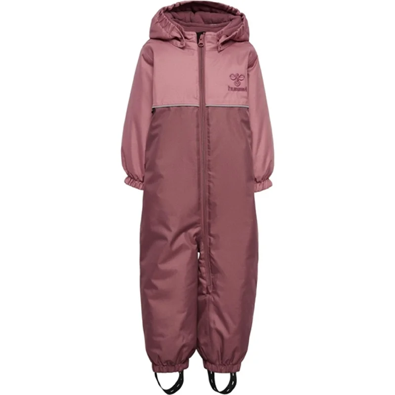 Minimal Classic Hummel Snowsuit Snoopy Tex Rose Brown