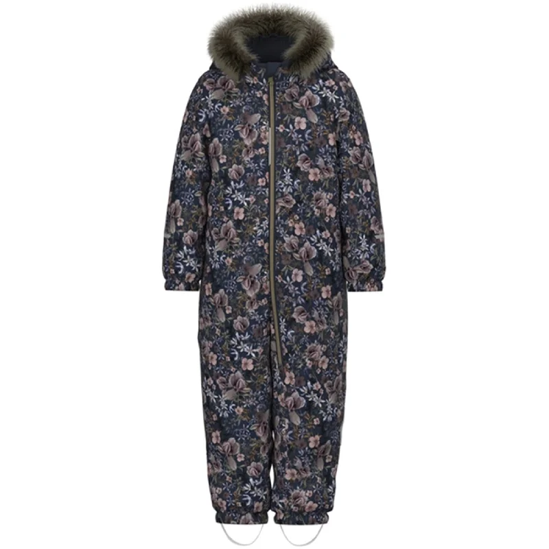 Relaxed Style Name it Dark Sapphire Snow Suit Melody Flower