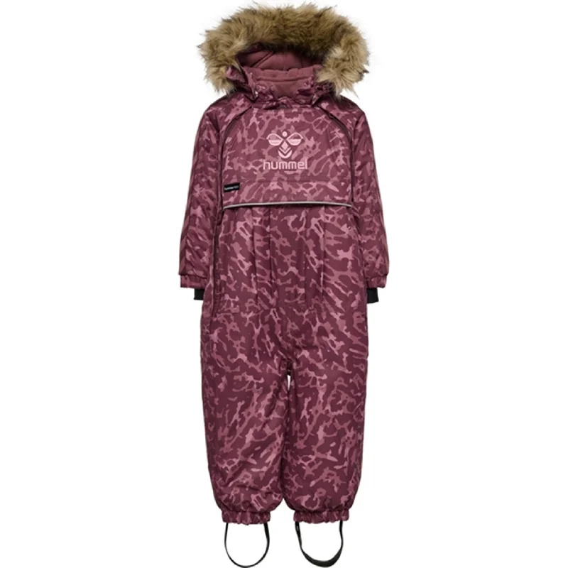 Retro Prints Hummel Snowsuit Moon Tex Catawba Grape