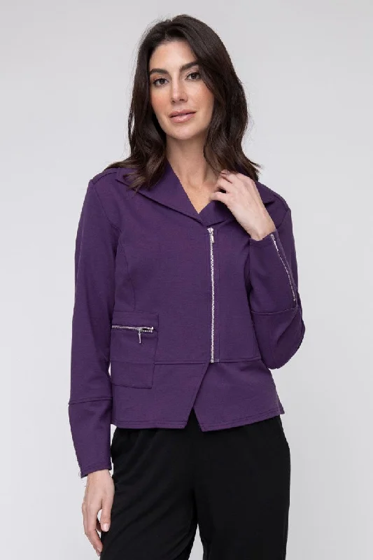 Romantic Data Moto Jacket