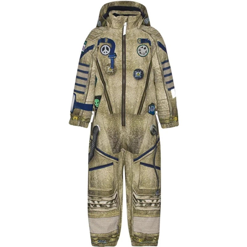 European Plan Molo Golden Astronaut Polar Junior Snowsuit
