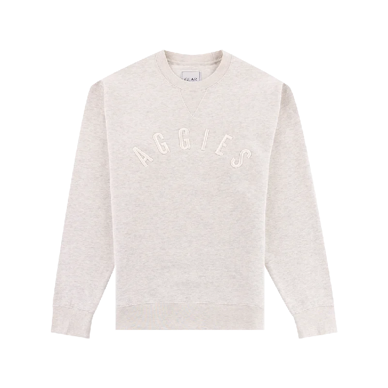 Easy Fashion Big Cotton Aggies Tonal Sweatshirt