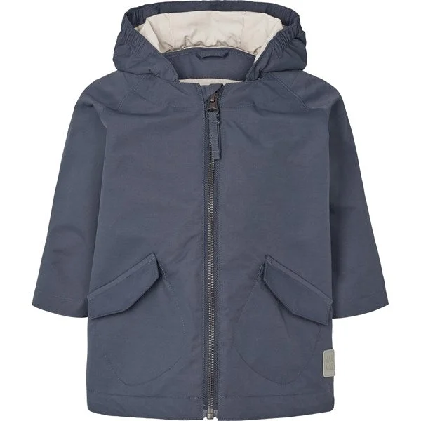 Luxury Temperament MarMar Ovi Jacket Blue Tech Parka