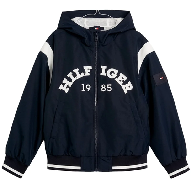 Nightclub Style Tommy Hilfiger Monotype 1985 Arch Jacket Desert Sky