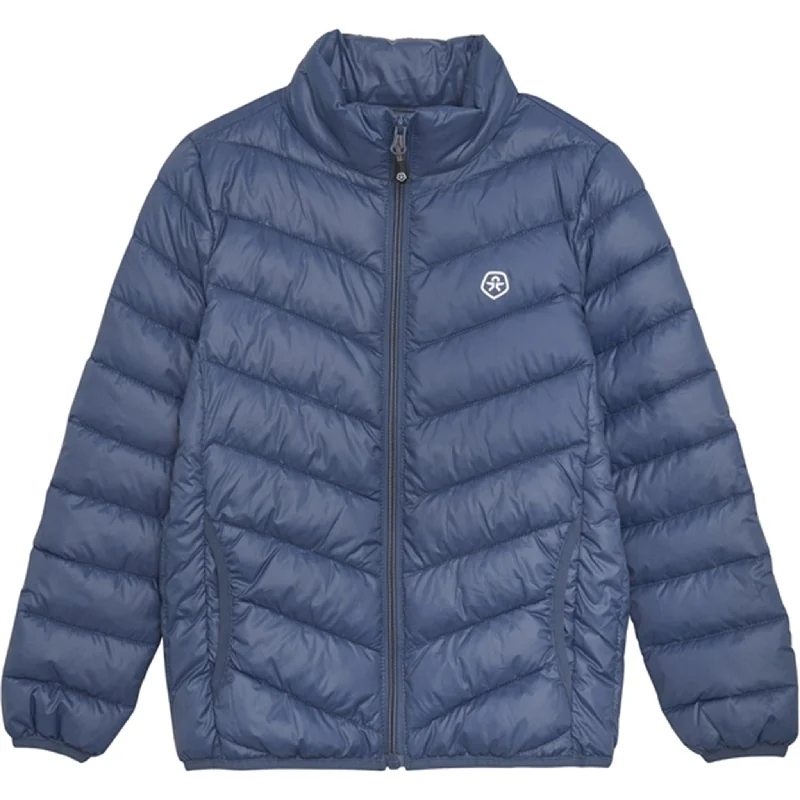 Beautiful Romance Color Kids Quilted Jacket Vintage Indigo