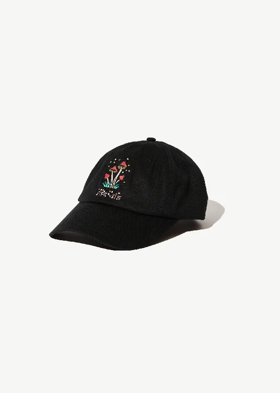 Advanced Customization AFENDS Unisex Journey Inward - 6 Panel Cap - Black
