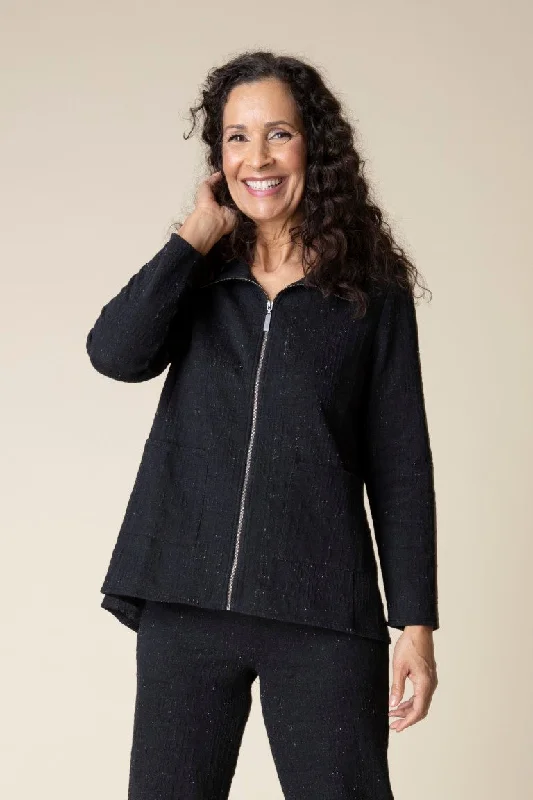 Printed pattern Speckle Swing Jacket