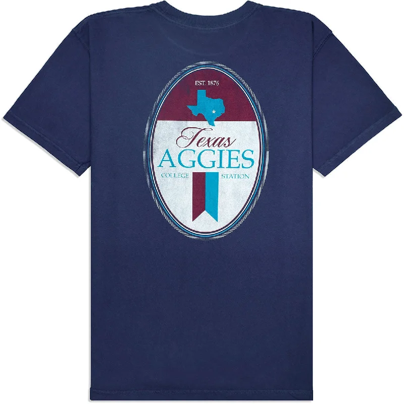 Personalized Clothing Texas A&M Aggie Superior Ultra Comfort Colors T-Shirt