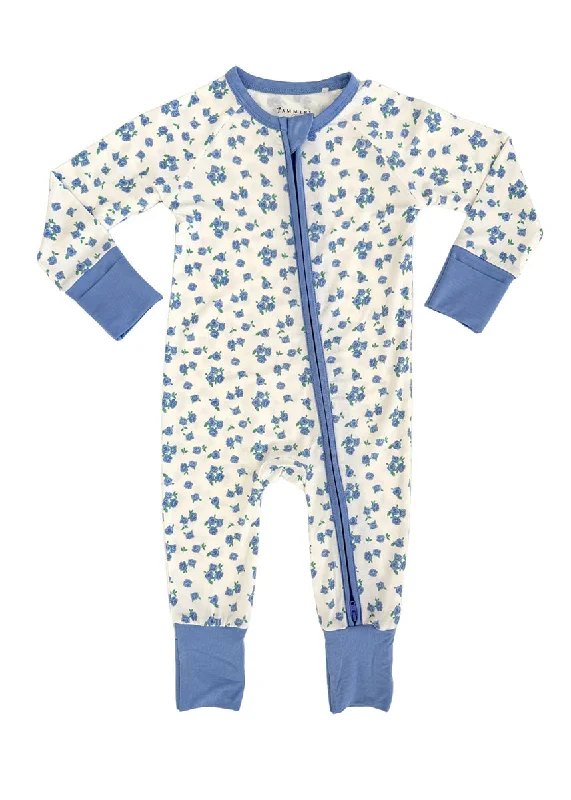 Sports Fashion Olivia Floral Zipper Romper