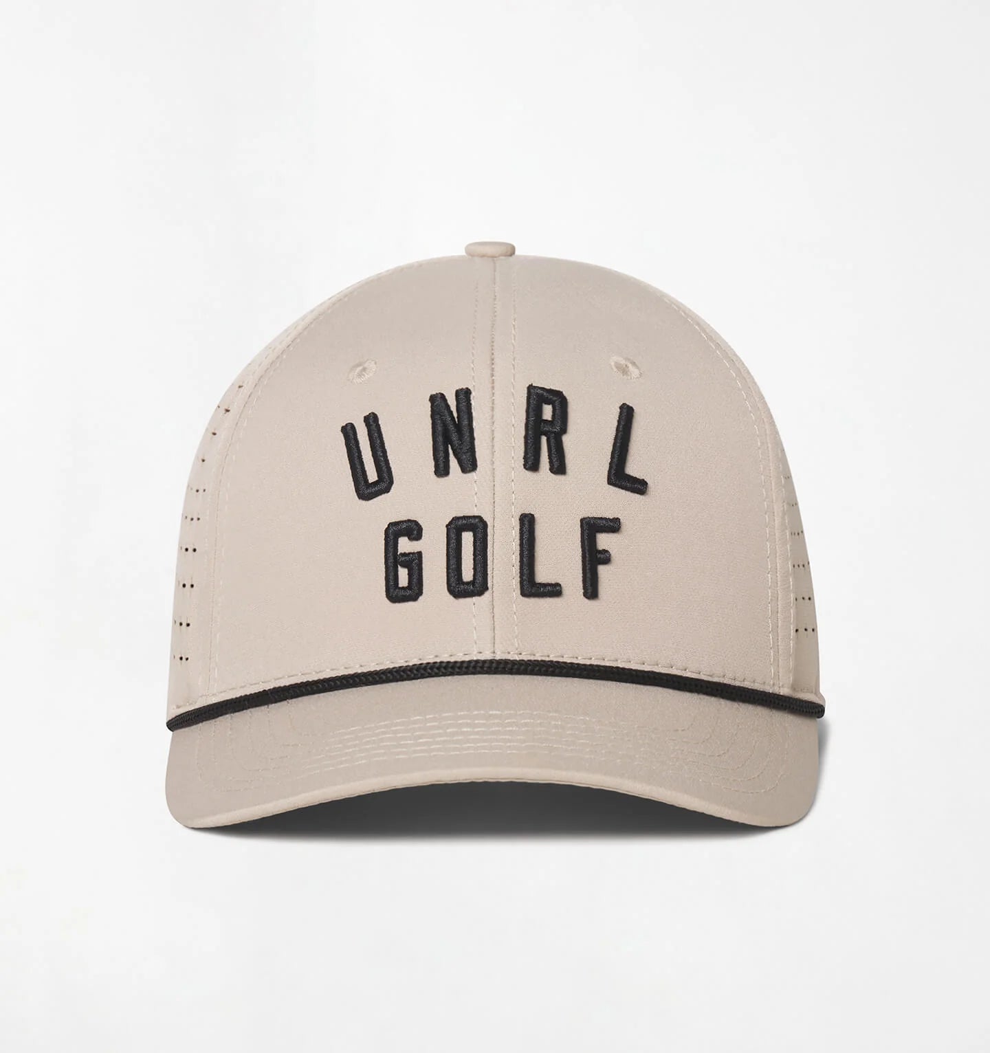 Fashion Comfort UNRL Golf Vintage Rope Snapback | Tan/Black