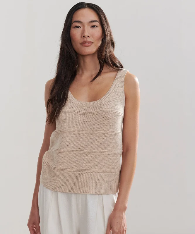 Casual Chic Wear Sweater Tank