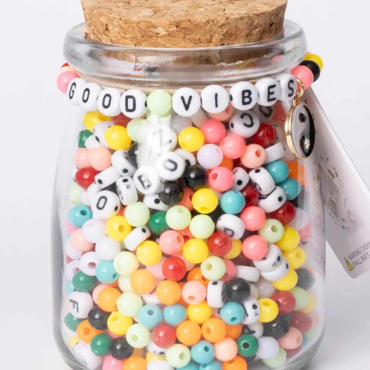 Luxury Customization Good Vibes Bead Jar