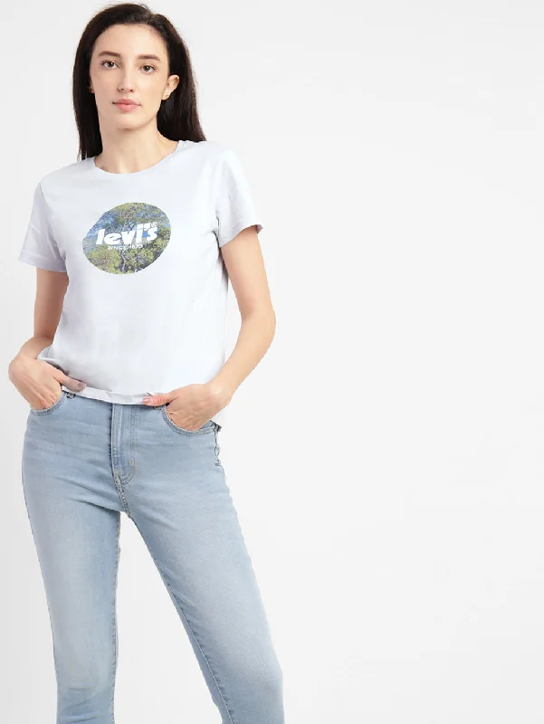 Sports Yoga Style Women's Graphic Crew Neck T-shirt