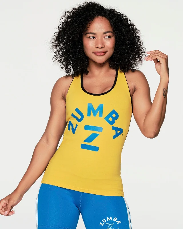 Personalized Outfit Zumba Bold Instructor Racerback
