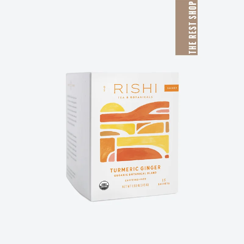 Youthful Vitality Rishi Organic Turmeric Ginger Tea