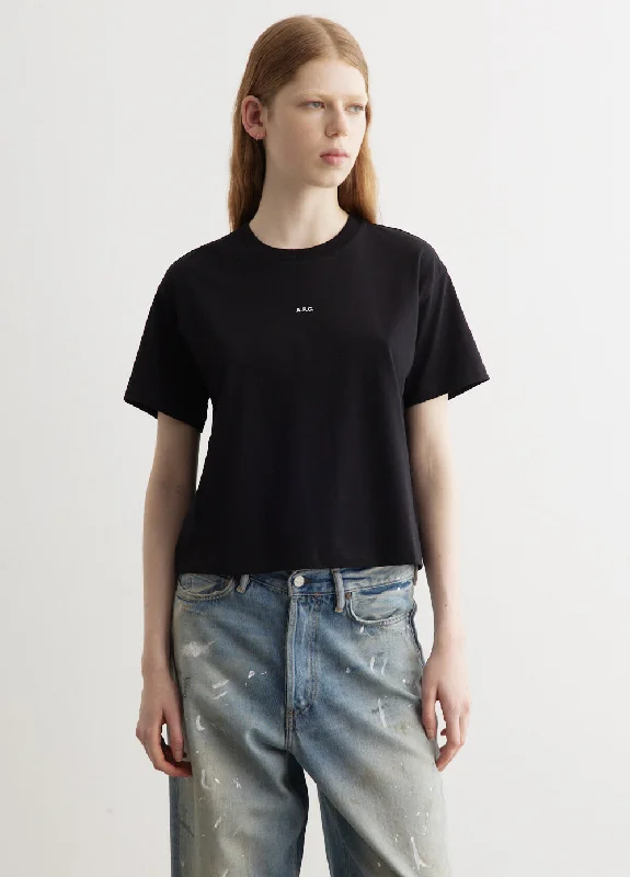 Fashion Design Boxy Micro Logo T-Shirt