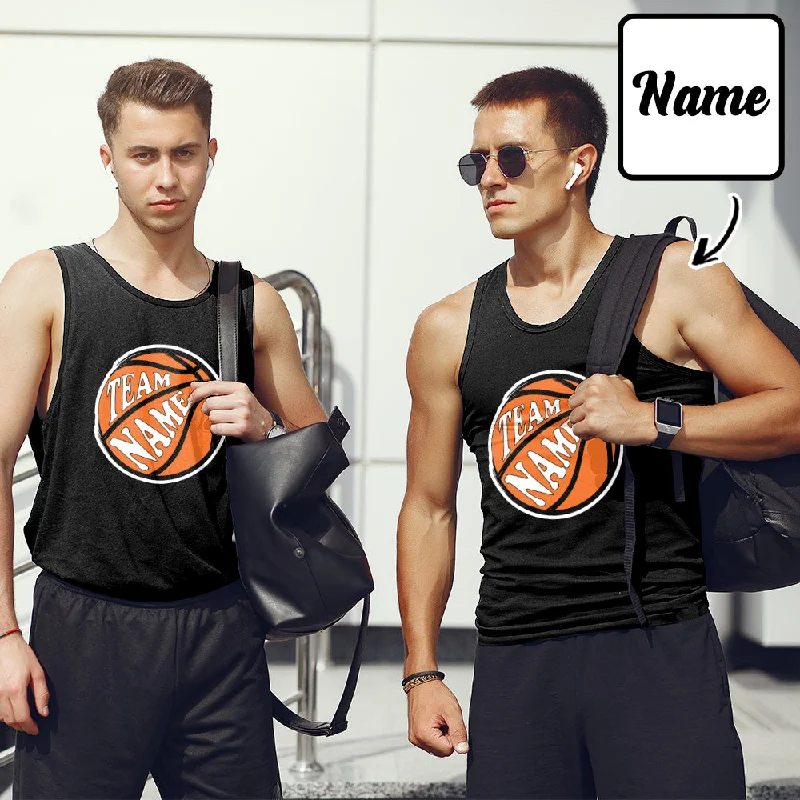 Effortless Dressing Custom Basketball Team Name Tank Tops For Women&Men 30 Colors