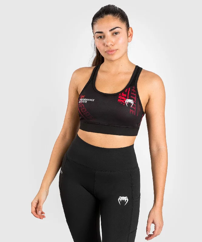 Casual Chic UFC Performance Institute 2.0 Women’s Sport Bra - Black/Red