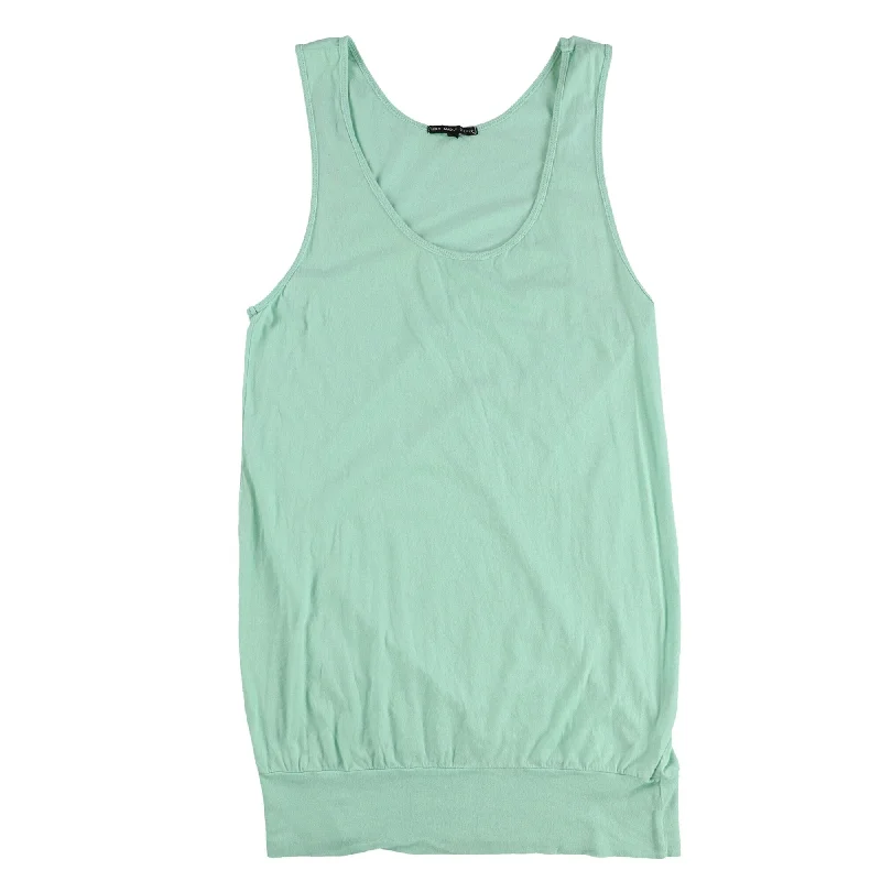 Dessert Matching TRULY MADLY DEEPLY Womens Solid Mini Tank Dress, Green, Medium