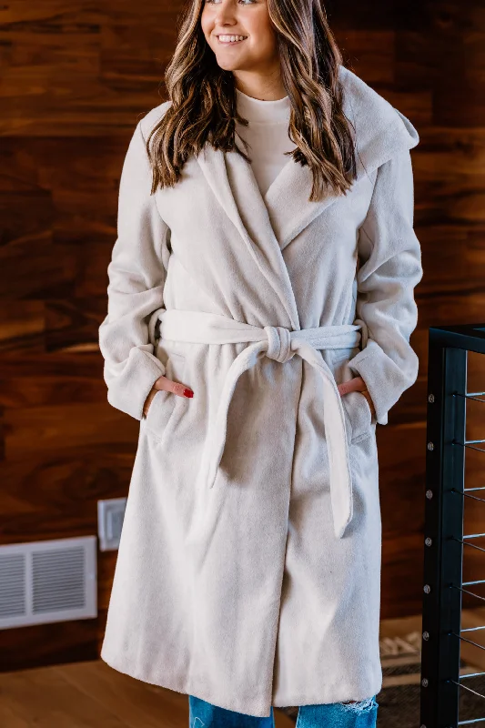 High-quality Design Lizzy Woven Jacket | Oatmeal