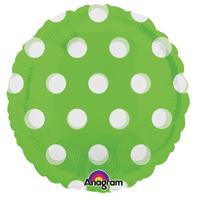 Casual And Casual 18 inch CIRCLE - DOTS LIME