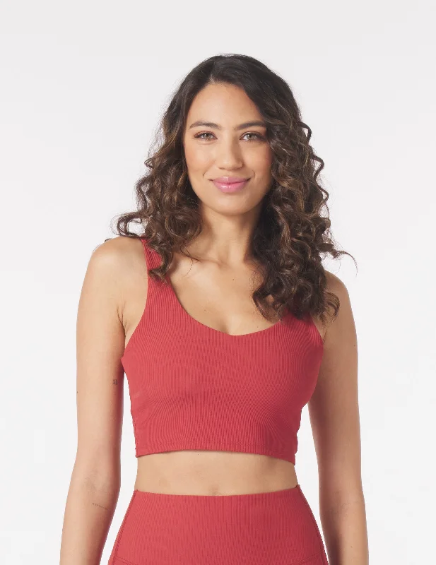 Exquisite Tailoring Sculpt Tank: Brick Red