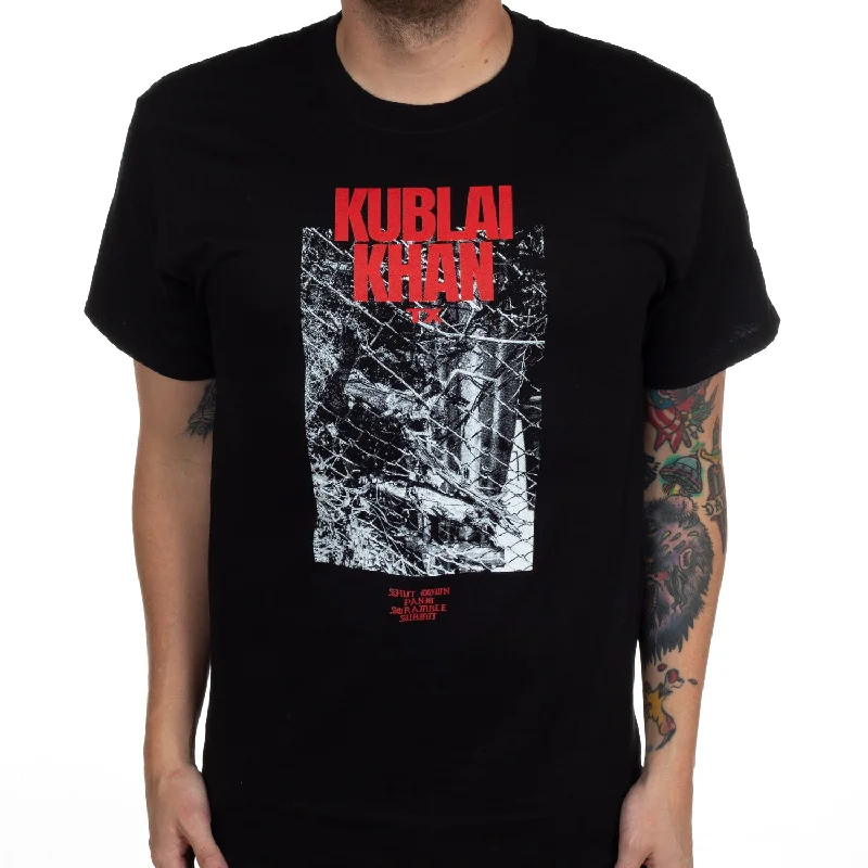 Trendy and versatile Kublai Khan "Shut Down" T-Shirt