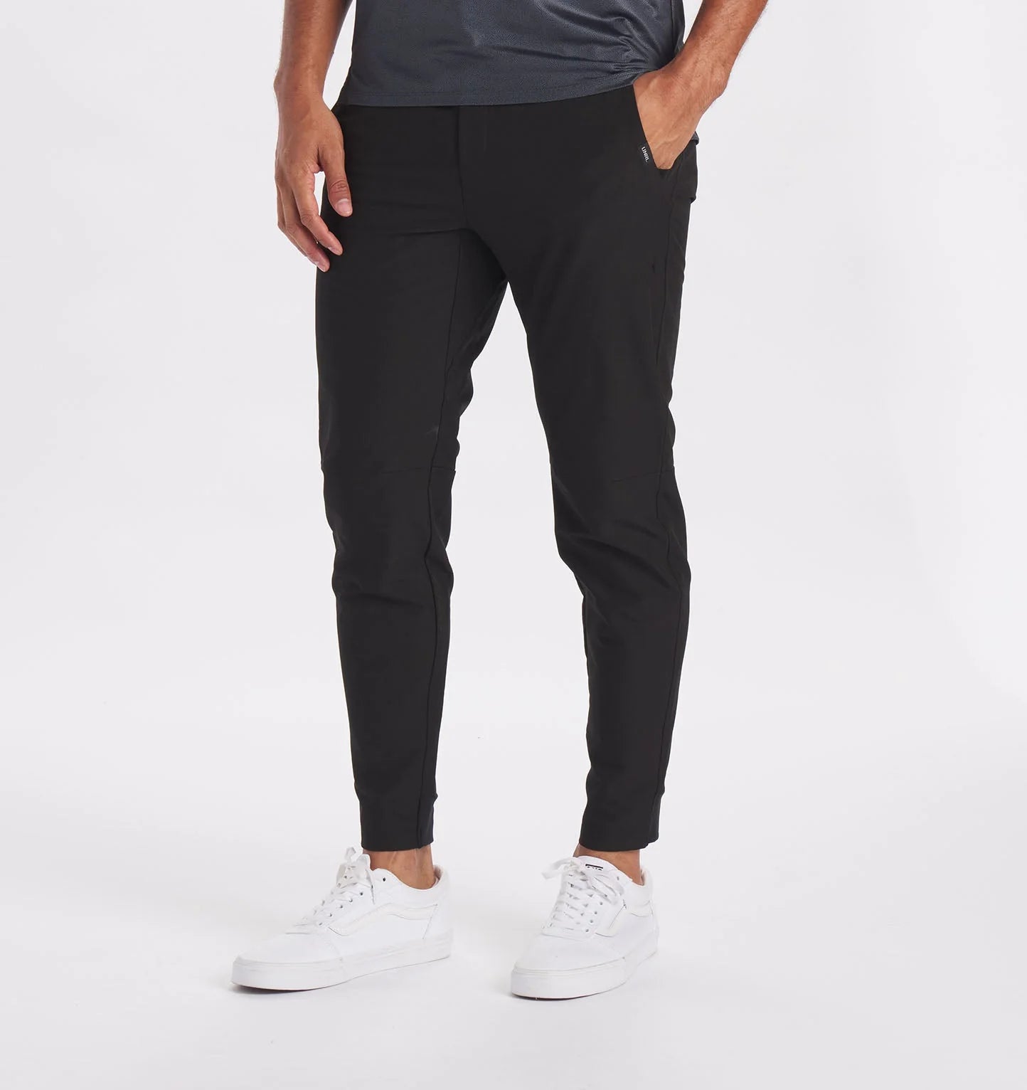 Elegant Style Men's UNRL Performance Pant | Matte Black