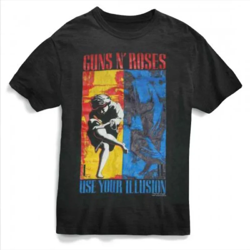 Fashionable In The Times Guns N' Roses "Use Your Illusion Combo" T-Shirt