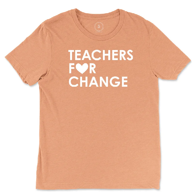 Luxury And Elegant Teachers for Change Classic Tee