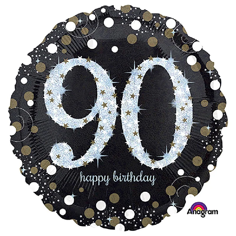 European Plan 18 inch SPARKLING BIRTHDAY 90