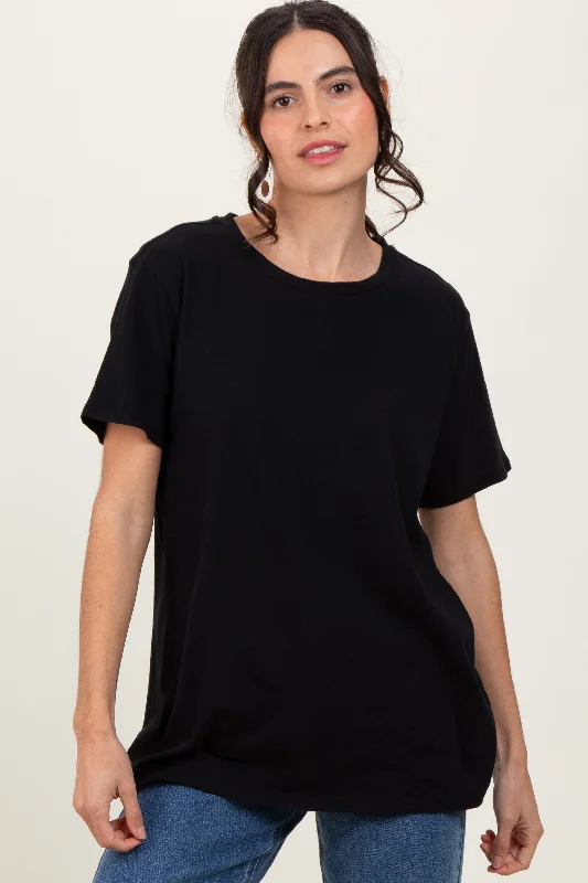 Soft Wear Black Basic Tee