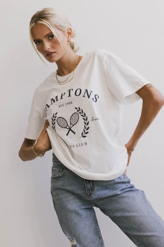 Noble And Elegant Hamptons Sports Graphic Tee