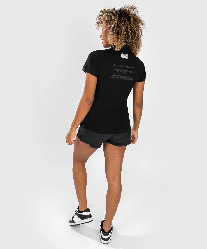 Exquisite Details Venum x Dodge Challenger SRT Demon 170 Women's Polo Shirt - Black