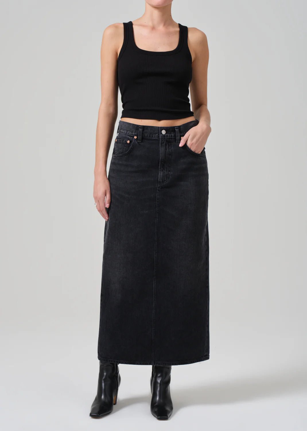 Effortless Elegance Citizens of Humanity - Faye Tank in Black