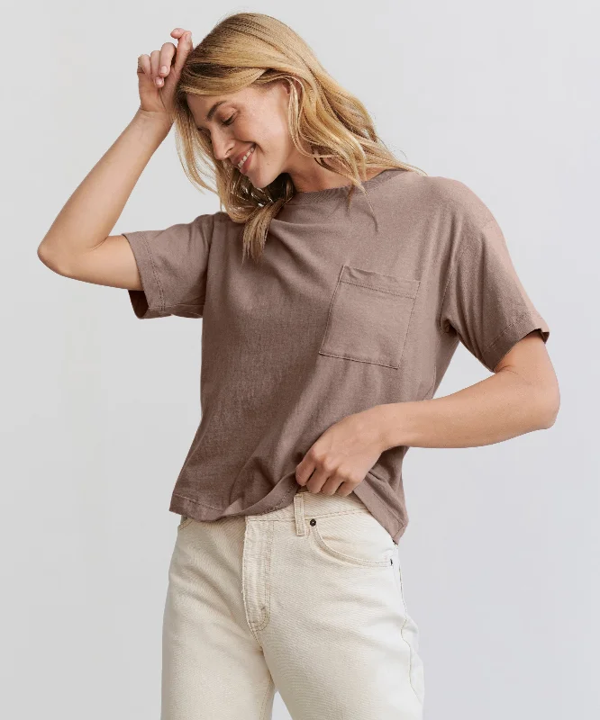 High-quality Design Vintage Pocket Tee